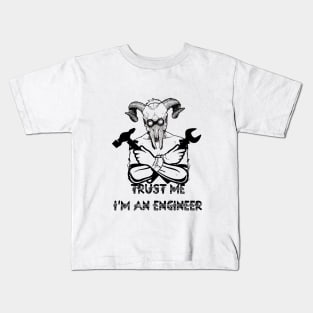 Trust me i'm an engineer Kids T-Shirt